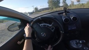2009 Nissan Qashqai 2.0 CVT - POV TEST DRIVE