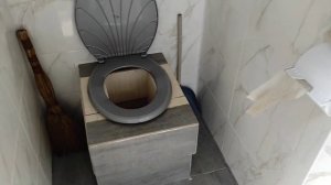 Как сделать туалет с душем.