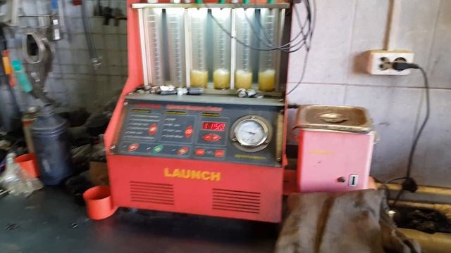 Проверка форсунок G4NA на стенде смотреть онлайн