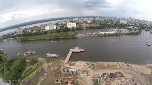#Строительство Фрунзенского моста, июнь 2016 года #Samara