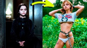 Семейка Аддамс (1991 vs 2022)_ Актеры Тогда и Сейчас