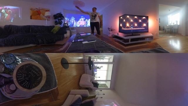 Xiaomi Mi Laser Projector - Visual comparison vs. TV & Standard Projector ? 360° video смотреть онлайн