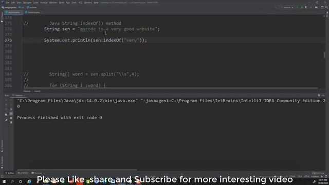 #16 Some more method in string java tutorial смотреть онлайн