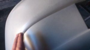 Подготовка бампера от Ваз 2110 к покраске