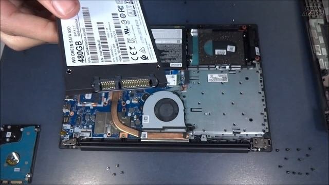Lenovo Ideapad L340-15IWL SSD Installation
