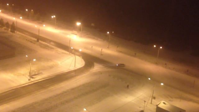 Первый нормальный снег в Приморском районе! смотреть онлайн