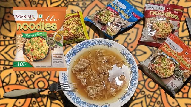 Лапша Patanjali Atta Desi Masala Патанджали Атта Дези Масала смотреть онлайн