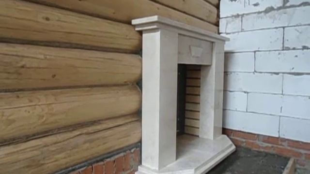 Банная печь "Калина" с мраморным порталом смотреть онлайн