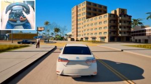 GTA: Vice City Remastered 2020 TOYOTA COROLLA 2017 Gameplay With Tommy Vercetti Logitech G29