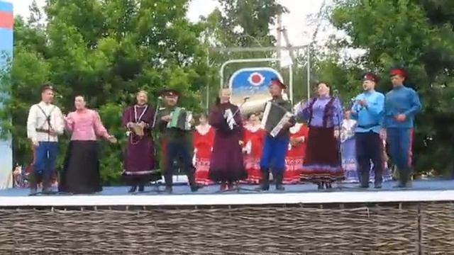 Фолк.Казачий ансамбль Верхний Дон. Фестиваль Шолоховская весна.