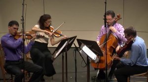 Max Bruch - String Quartet in c minor, Op. 9.  2nd mvmt.  CVCMF 2013.