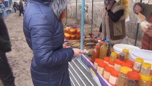 Trips Day 10. Киргизия зимой. Чолпон-Ата, Ярмарка.