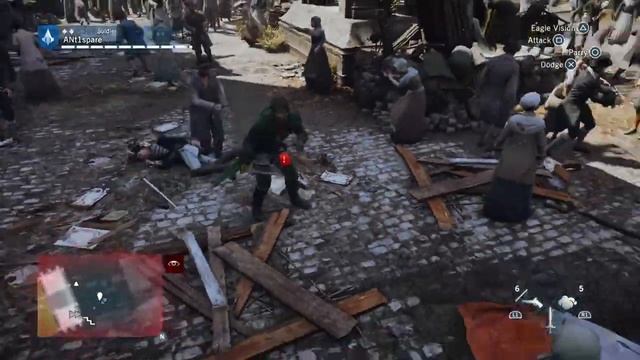 Assassin's Creed® Unity crowds react смотреть онлайн