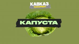 Кавказ накормит. Капуста