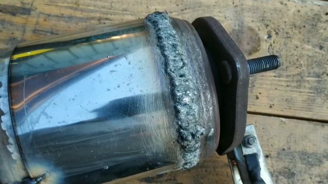 Часть 3. Делаем красивый поддон, Начинаем варить выхлопную систему ...