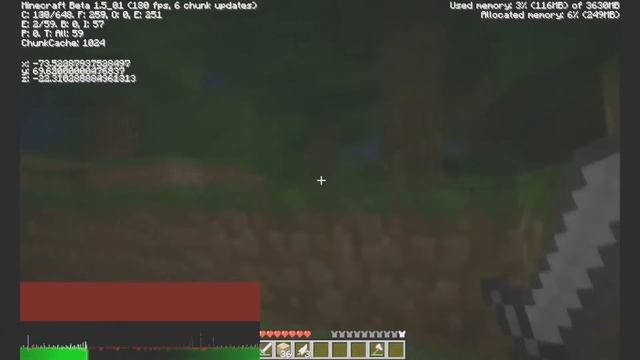 Herobrine sightning - Minecraft beta 1.5_01 смотреть онлайн