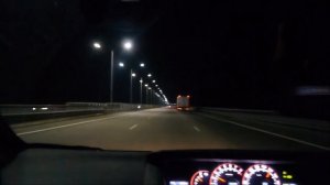 Едем сквозь ночь, трасса М4 Дон