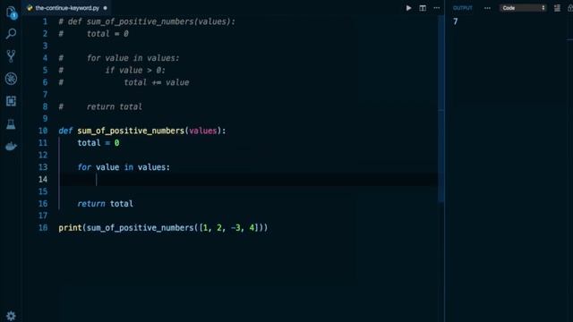 Python Programming Tutorial # 73 | The continue Keyword in Python - What is Continue Keyword смотреть онлайн