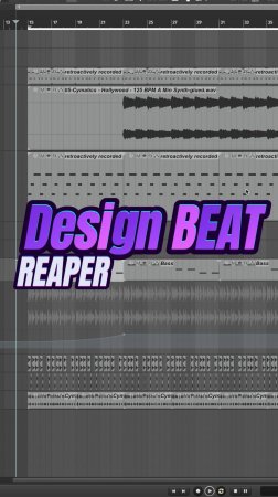 Design BEAT в REAPER. Че,как?