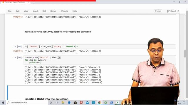 PyMonogo - A Python MongoDB tutorial for accessing data from MongoDB database смотреть онлайн