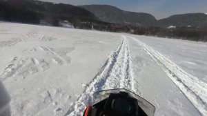 Ski-doo trip 2023, day 2, pollards point to sops arm