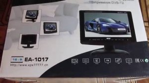 Обзор портативного телевизора XPX EA-1017