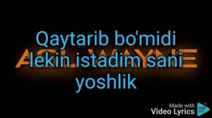 Asl Wayne - G'animat (PREMYERA) text