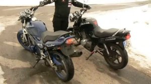 500 ccm duel Honda CB 500 vs Kawasaki ER 5