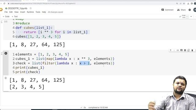 Filter, Map and Reduce in Python by Mr. PSRB Shashank