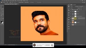 Digital painting in photoshop 2023 | oil painting | smudge tool | step by step tutorial in telugu