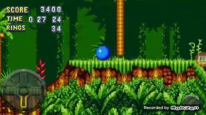 Играю в игру Sonic Mania plus на андроид