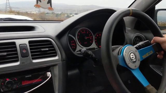 JDM STI Ver.8 with blouch dominator 1.5xtr + AEM water/methanol injection, 1.5 bar around 380whp. смотреть онлайн