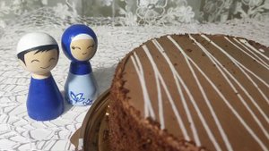 Делаем топер для торта на исламский праздник Курбан Байрам с детьми