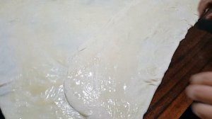 Как приготовить фатир-Узбекская слоеная лепешка.
