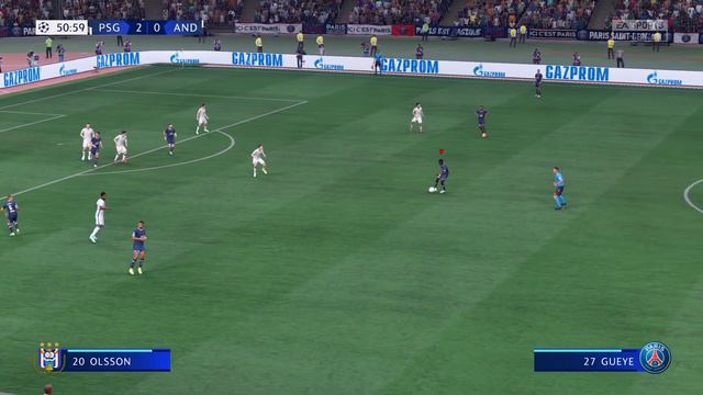 FIFA 22 PS5 PSG - ANDERLECHT | MOD Ultimate Difficulty Career Mode UCL Final HDR Next Gen смотреть онлайн