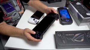 Купил Asus Rog Ally X, распаковка   первый взгляд   сравнение по эргономики с обычным Ally и другими