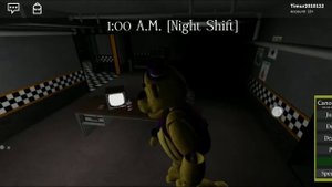 Как получить shadow bonnie на Андроиде в роблокс fredbear's mega roleplay