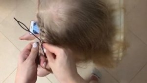 Прическа Колосок. Детские прически с косичками.