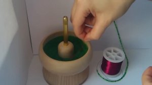 Как работает спиннер для бисера? Спиннер ускорит нанизывание бисера В РАЗЫ!!! Смотрите!