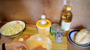 Салат из свежей капусты. ВКУСНО и БЫСТРО!