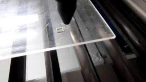 Резка Акрила 5 мм на трубке RECI 150 Вт