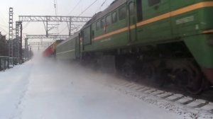 М62 Со снегоуборочной техникой Фирсановская-Сходня HD