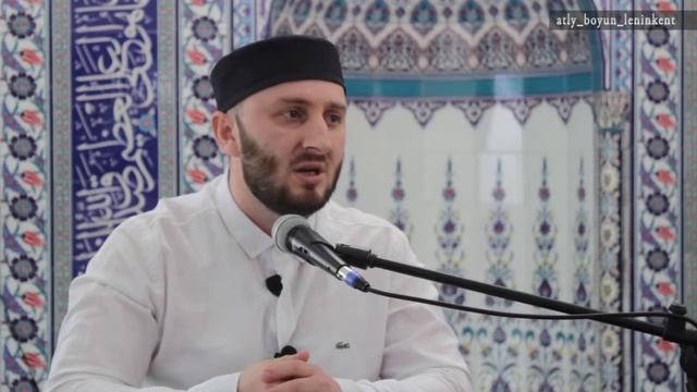 Абдулла Мамедов - имам квартальной мечети пос. Атлы-боюн ( Ленинкент ). О любови к Пророку ﷺ.