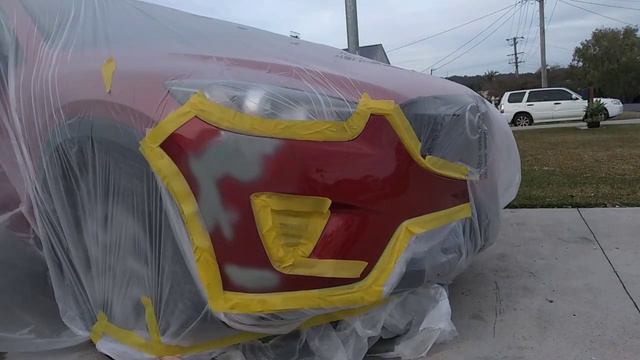 How to repair a Soul Red Mazda Bumper bar. смотреть онлайн