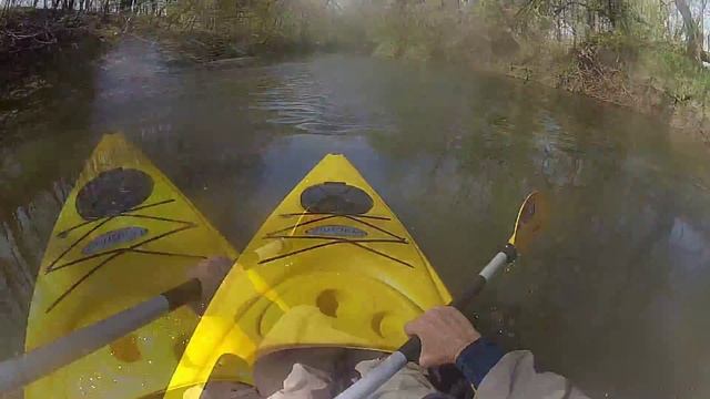 How to Kayak - 8 Mile Work Out  Training Lost Locks - Ohio Erie Canal System