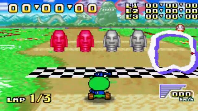 Konami Krazy Racers | Unlocking All Hidden Characters and S License смотреть онлайн