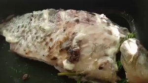Карась в духовке со сметаной! Изыск!