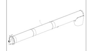Шнек выгрузной АКРОС 590-595, Торум Ростсельмаш
