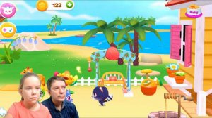 ГИГАНТСКОЕ яйцо в  Little Elves Growth Paradise #5 или папа опять что то напутал !