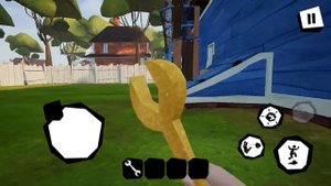 Hello Neighbor mobile act 1 walkthrough Привет Сосед  на телефоне акт 1 прохождение